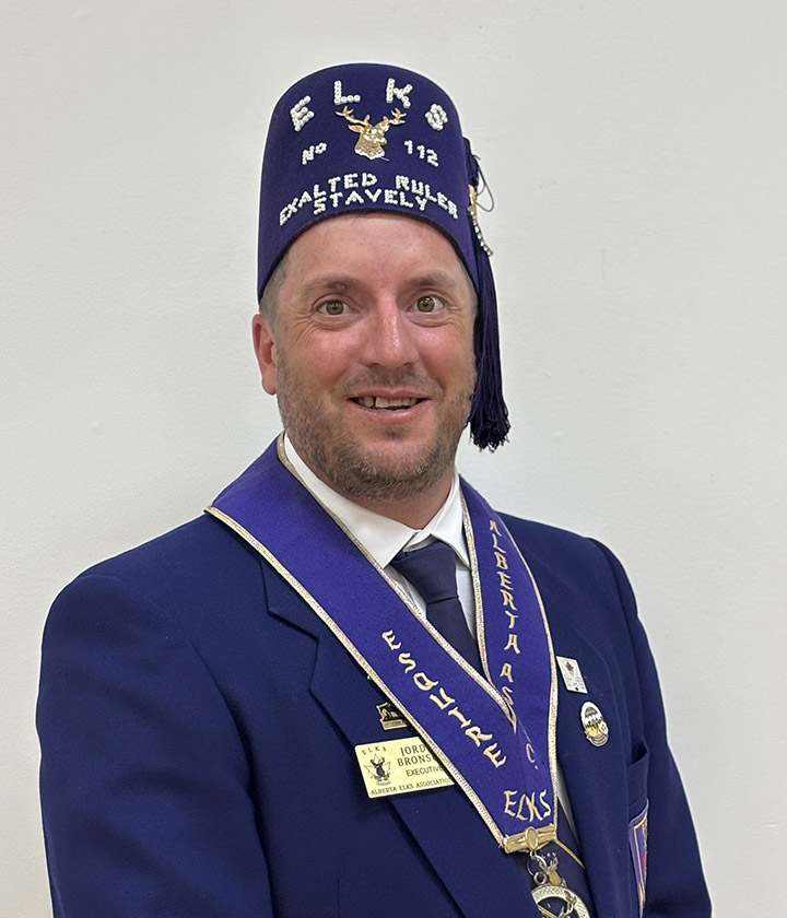 Alberta Elks Esquire, Membership Chair & Executive Jordie Bronson